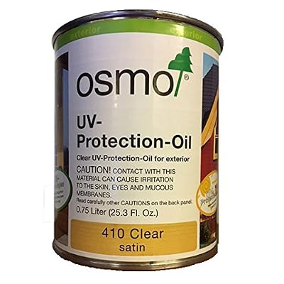 OSMO Clear UV Oil Wood Finish - .75 Liters