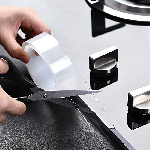 Caulk Strip,Transparent Mildew Proof Tape,Self Adhesive Waterproof Repair Tape for Kitchen Sink Basin Edge Bathtub Bathroom Toilet (1.2inch x 10feet)