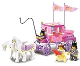 Sluban Building Block Prince Queen Princess Carriage Castle Dream of Pink Girl Toy B0250 137 Pieces Lego Compatible