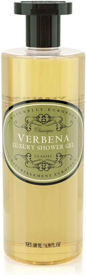 Naturally European Verbena Luxury Shower Gel, Suitable For Sensitive Skin & Everyday Use, 500ml