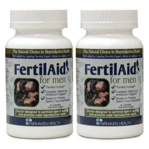 FertilAid for Men: Male Fertility Supplement - 2 Month Supply FertilAid for Men: Male Fertility Supplement - 2 Month Supply