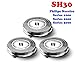 Shaving-Planet SH30/52 Compatible Premium Precision Blade Replacement Heads 3-Pack Shaving-Planet TM Cooling Surface Technology for Philips Norelco Compatible 1000/3000 Series Electric Shavers Models