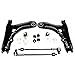 Evan Fischer Kit Front, Left and Right Control Arm Compatible with Volkswagen Jetta 1993-1998 Cabrio 1995-2002, Golf 1993-1999 1H0407151, 357407365, 1H0422803, 1H0422804, 191411315