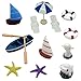 Ewinsun 16 Pcs Miniature Ornaments Kit Set for DIY Fairy Garden Bonsai Dollhouse Decoration (Style 1)