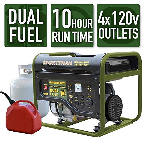 sportsman 4000w dual fuel generator wheel kit