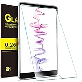 IVSO Huawei MediaPad T3 8.0 Tempered Glass Screen Protector with Crystal Clearity Scratch Resistant No Bubble Easy Installation for Huawei MediaPad T3 8.0 Inch Tablet(1pcs)