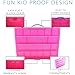 Life Made Better Figures Playset Organizer, Compatible with Boxy Girls, The Box is Not Created by Boxy Girls, Pink