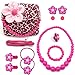 Elesa Miracle Little Girl Handbag Beauty Set Kids Plush Handbag