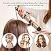 Anjou Curling Iron 1.5 inch with Tourmaline Ceramic Coating, Hair Curling Wand 1 1/2 inch with Anti-scalding Insulated Tip, Hair Salon Curler Waver Maker (200 °F to 410 °F - For Big Wavy Hair Styles)