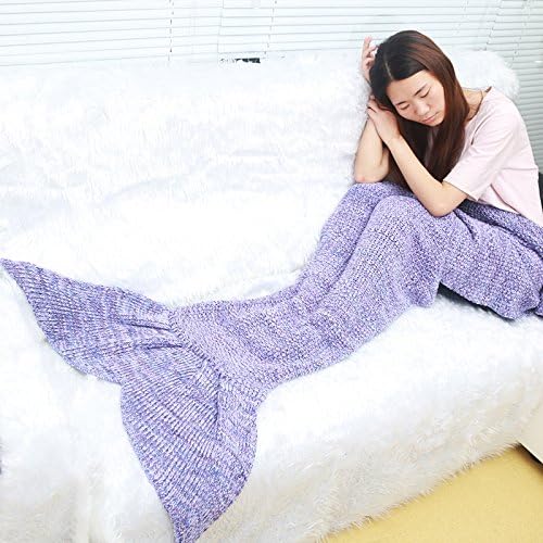 Brad Stone TV Blanket Sofa Quilt Living Room Blanket Lilac, 72 Inches