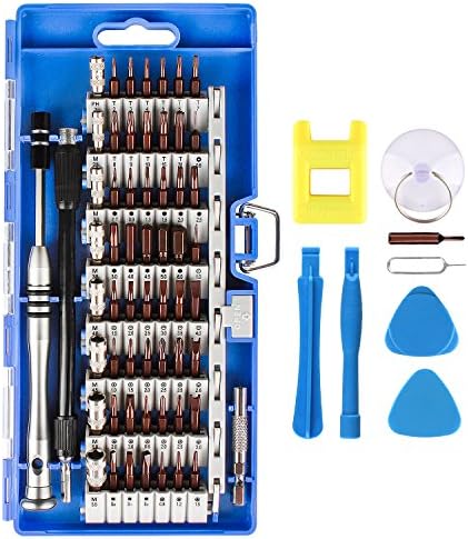 BnbPro 68 in 1 Precision Screwdriver Set, 57 Bit Magnetic Screwdriver Kit Repair Tool Kit for Xbox Game Console, iPhone 5/5S/6/6S/7/7Plus/8 Plus Cell Phone,iPad Tablet, Macbook Laptop,Computer