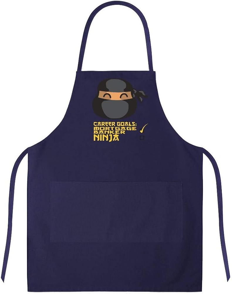 Best Aprons Mortgage Banker By Day Ninja