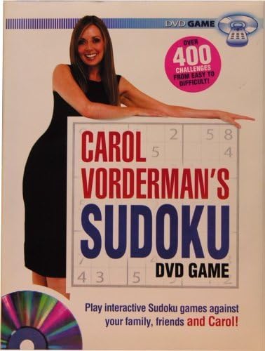 Carol Vorderman Sudoku DVD Game by Drumond Park