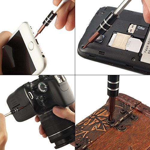 38 in 1 Precision Screwdriver Set, MECO Magnetic Driver Repair Tool Kit for iPhone Laptop PC Smartphone Watch Tablet Computer Electronic Devices