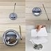 Aimyoo Abgream Pack of 4 Stainless Steel 130mm / 5.1inch Straight Rod Paper Memo Receipt Holder Bill Fork Spike Stick