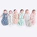 ergoPouch 0.2 tog Cocoon Swaddle Bag- 2 in 1 Swaddle Transitions into arms Free Wearable Blanket Sleeping Bag. 2 Way Zipper for Easy Diaper Changes