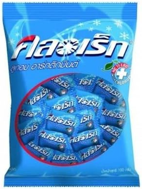 Clorets Arctic Mint Candy , Classic Fresh Actizol Plus Mint Flavor, 250g (100 Pieces)