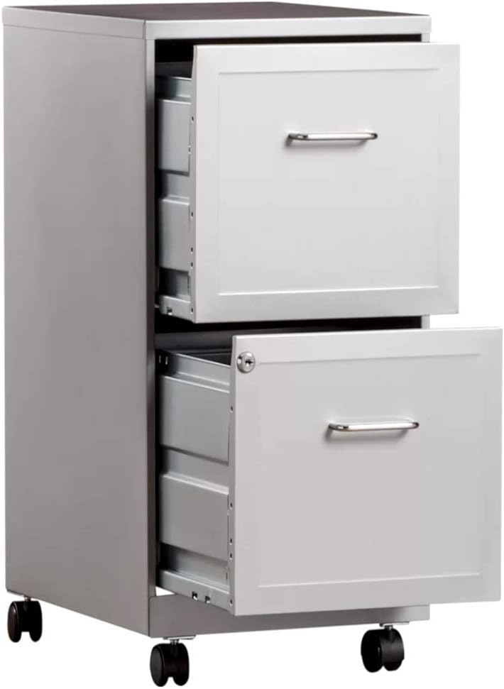 Mid Century Modern Filing Lateral Commercial Vertical Letter 2 Drawer