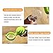 Baby Fruit Feeder Pacifier Baby Food Feeder Silicone Mesh Baby Feeder 2 PCS with Handgrip for Boys and Girls 2 PCS (6-12 months, Blue,Green)