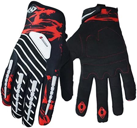 Christmas Hank Men's Winter Windproof Insulated Anti-slip Lined Warm Full Finger Cycling Bike Glove