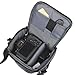 Evecase Camera Case Digital SLR/DSLR Professional Camera Shoulder Holster Bag for Compact System, Hybrid, Mirrorless, Micro 4/3 and High Zoom Camera - Gray