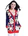 v28 Ugly Christmas Sweater for Women Reindeer Funny Merry Knit Sweaters Cardigan