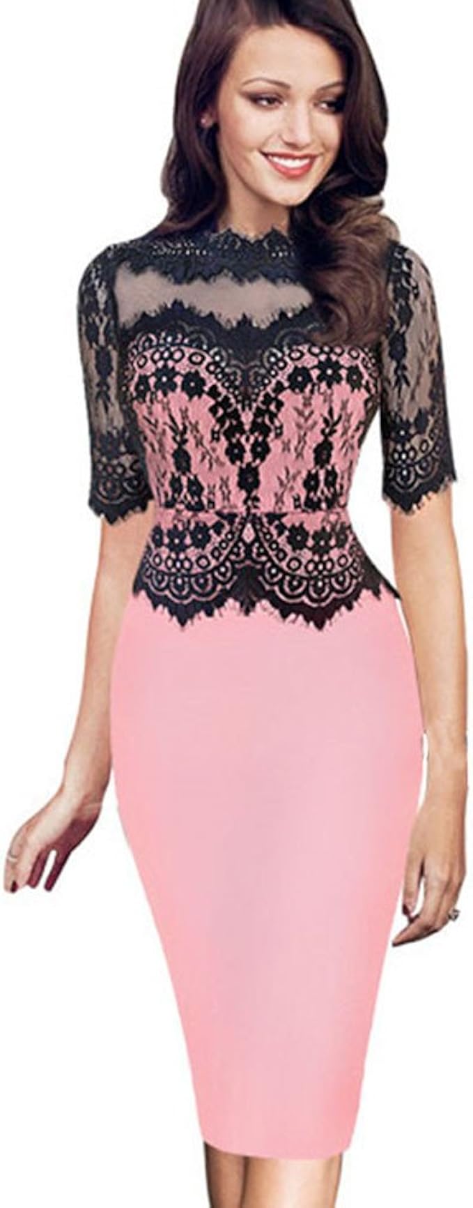 Etuikleider Elegant Amazon