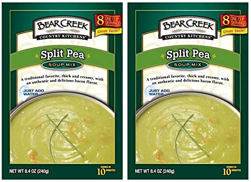 Amazon Com Bear Creek Country Kitchen Split Pea Dry Soup Mix