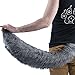 Pawstar Furry Plush Wolf Tail Puppy Dog Costume - Gray