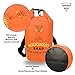 Forbidden Road Waterproof Dry Bag 2L / 5L / 10L / 15L / 20L Roll Top Sack Bag for Kayaking Boating Camping Long Adjustable Shoulder Straps Included (8 Colors)