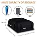Rooftop Cargo Carrier Bag by Boltlink -100% waterproof 500 Denier Polyester Material -with Heavy-Duty Wide Straps & Buckles- Great Velcro Flap and Storage Bag -Easy to Install for Most Car,SUV