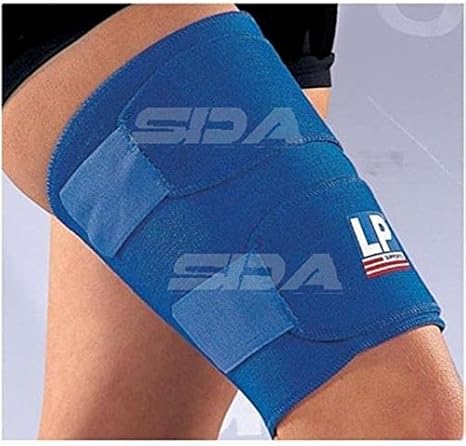 SDA Thigh Support Neoprene Compression Adjustable Velcro Closure Brace