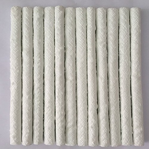 Fiberglass WickReplacement Tiki Torch Wicks for Wine Bottles and Oil