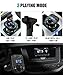 Handsfree Car Charger, KEZAY [New Upgraded] Car Radio Charger/Adapter Wireless Car Kit FM Transmitter Bluetooth Audio Music Dual USB Ports with TF Card Slot & Hands Free Calling (3.1A)