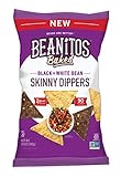 Beanitos Skinny Dippers Baked Black & White Bean, 10 Ounce