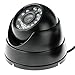 ELP 3.6mm 1080P Dome Camera with IR LED Night Vision HD Webcam Infrared PC Camera with Metal Case Waterproof Outdoor USB Security Camera CCTV Home Surveillance System 30/60/120fps Auto IR Camera