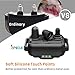 iSPECLE Dog Training Collar, Waterproof Rechargeable 2600ft Remote Dog Shock Collar with LED Light, Beep, Vibration, Shock for Medium/Large Breed 2 Electronic Collars, Neck Lanyard