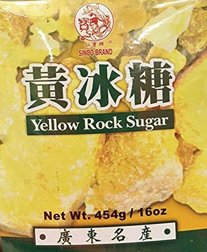 16oz Chic Jiang Bridge Yellow Rock Sugar, Pack of 2