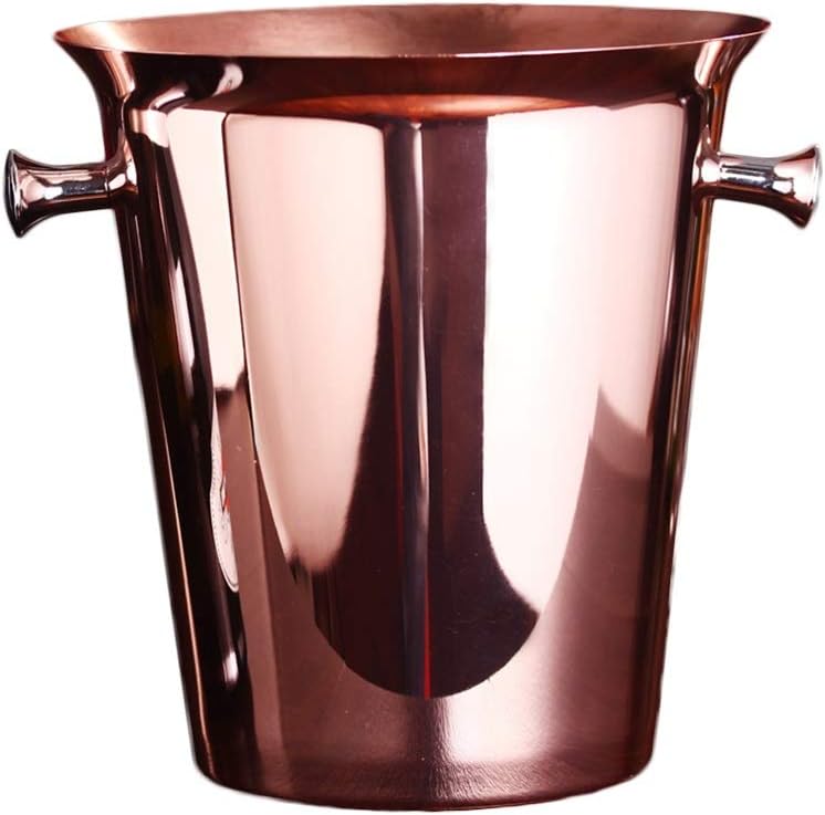 rose gold wine bucket