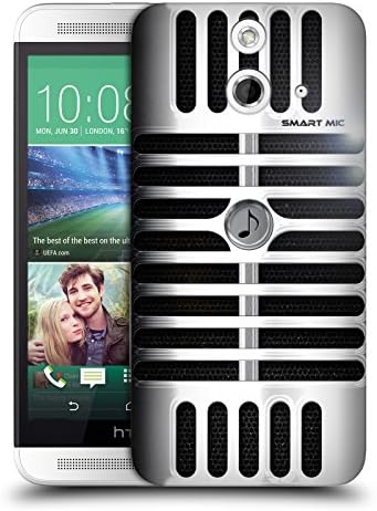 Official Nicklas Gustafsson Microphone Retro Vintage Hard Back Case for HTC One E8 / E8 Dual Sim