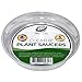 YOUniversal Products Plant Saucers (Pack of 5) - 8” Clear Durable Plant Saucer for Indoor & All-Weather Outdoor Use - Catch Dirt & Water from Plant Pots to Stop Messes & Stains in Your Home & Garden