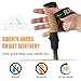 Alpine Summit Trekking Poles [ Pair ] Collapsible Hiking / Walking Sticks, Tungsten Tips, Ultralight, Cork Grips, Flip Locks