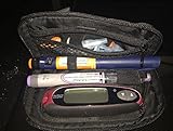 Lifescan Diabetic Insulin Travel Kit, with One Touch Ultra Mini Meter (Red) ,Novolog Prefilled Flexpen and Lantus Solostar Injection