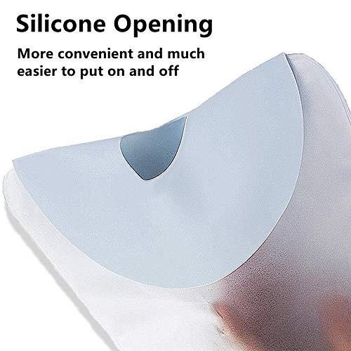 Knee Cast Cover for Shower Adult, Reusable Waterproof Shower Cast Protector for Knee Replacement