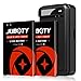 JUBOTY LG V20 Battery/2X 3200mAh Replacement Li-ion Battery with Battery Charger for LG V20 BL-44E1F H910 H918 LS997 US996 VS995/LG V20 Spare Battery Charger Kit