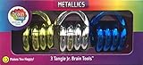 Tangle Jr. Metallics  Set of 3 Brain Tools (Assorted Colors)