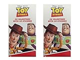 Disney Pixar Toy Story Valentines Cards for Kids Toddlers -- 64 Disney Pixar Valentine Cards with Stickers Featuring Toy Story, Incredibles and More (Boxed School Classroom Pack)