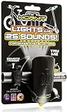Hornit MINI HORNIT BLYE Fun Horn and light gift for kids bike & scooters, Black and Yellow