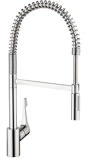 Hansgrohe 4558000 Cento Semi Pro Kitchen Faucet Chrome Amazon Com