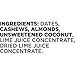 Larabar Fruit and Nut Bar, Key Lime Pie, Gluten Free, Vegan, Whole 30 Compliant, 1.6 oz Bars (5 Count)